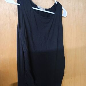 *Stitch Fix* Black Ruched Stretch Pencil Dress